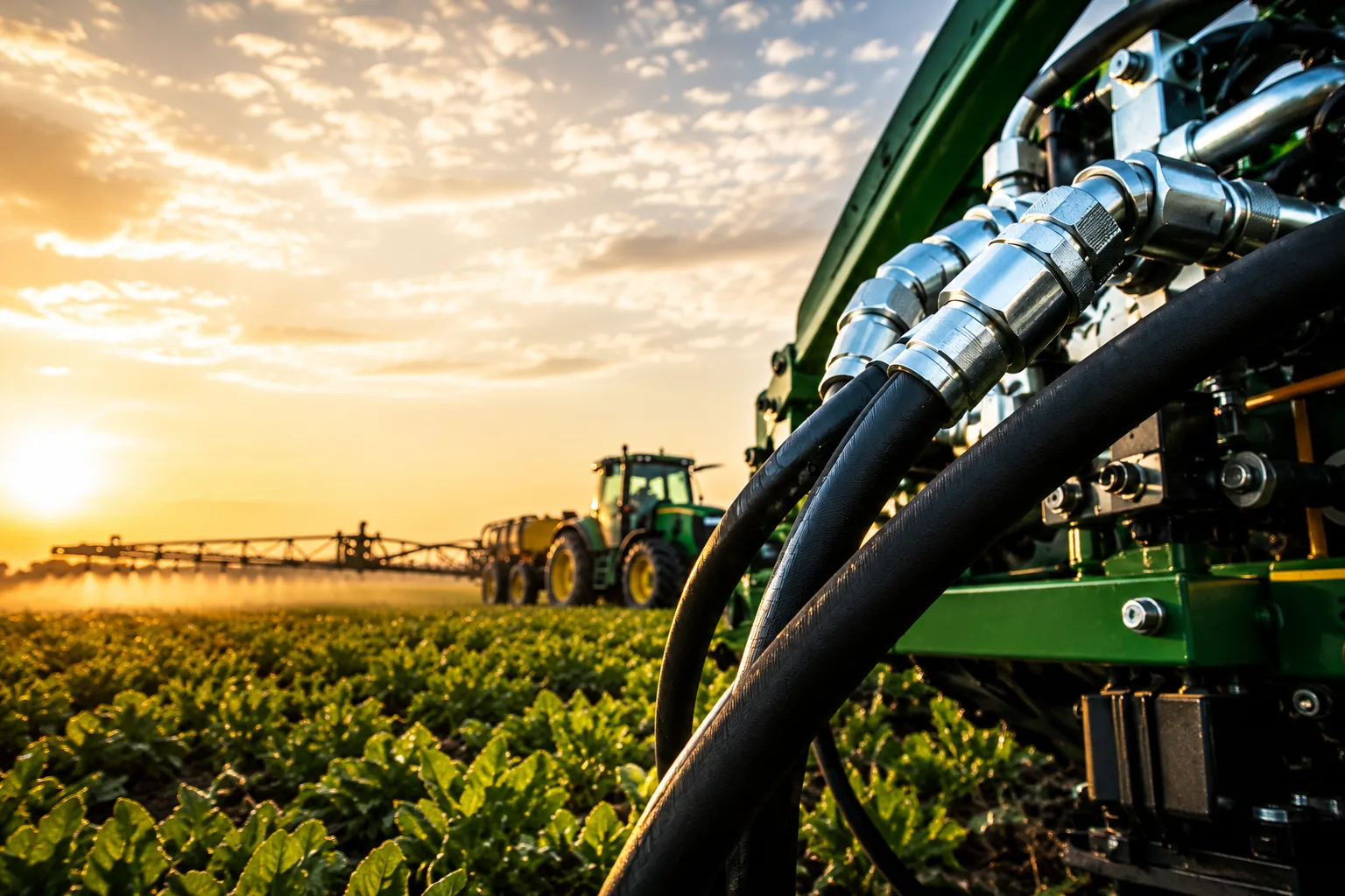 Mangueiras Hidráulicas de Alta Performance: Como o Agro Moderno Maximiza os Lucros