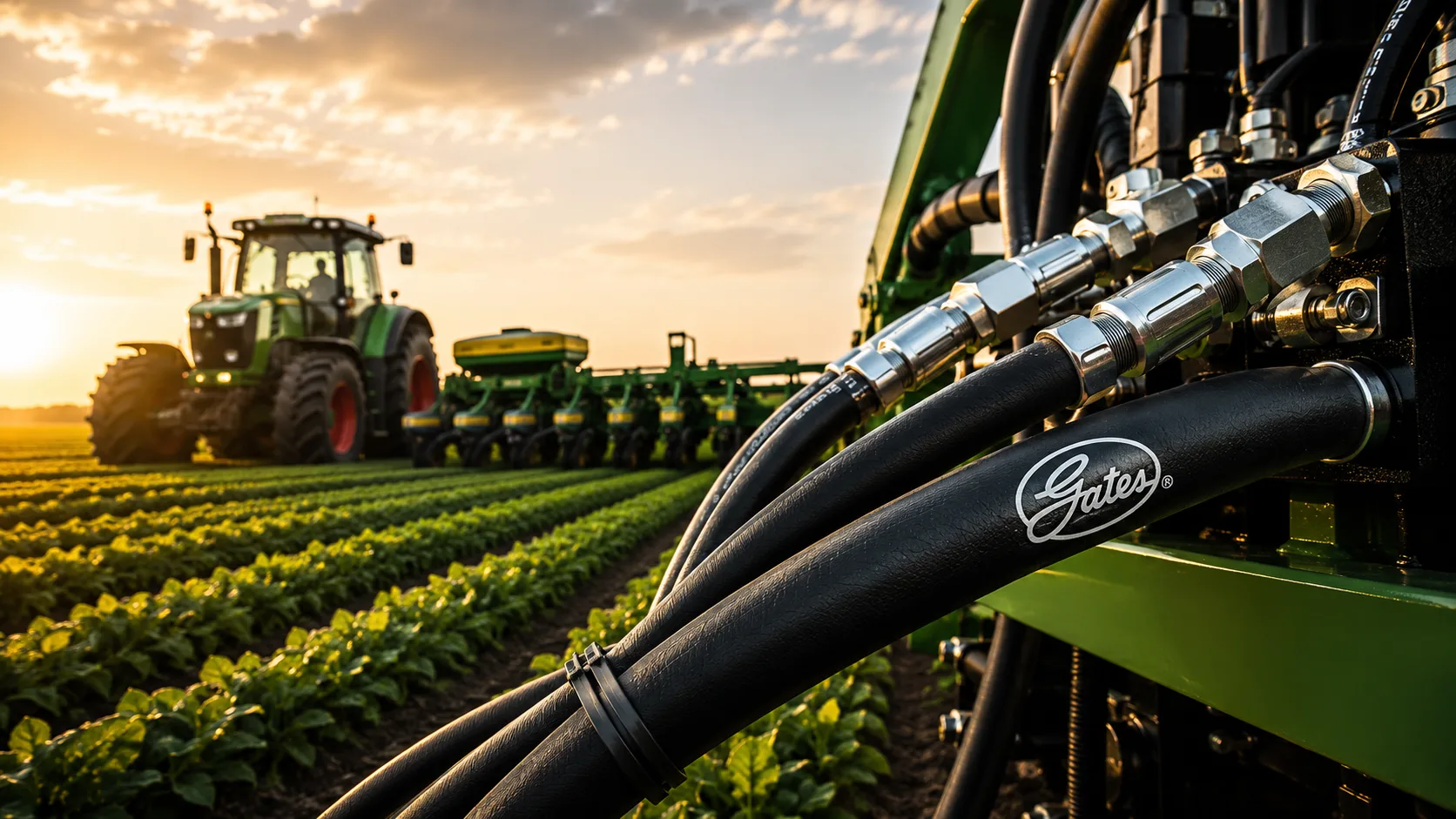Linha Gates Agrícola: A Tecnologia por Trás das Mangueiras M