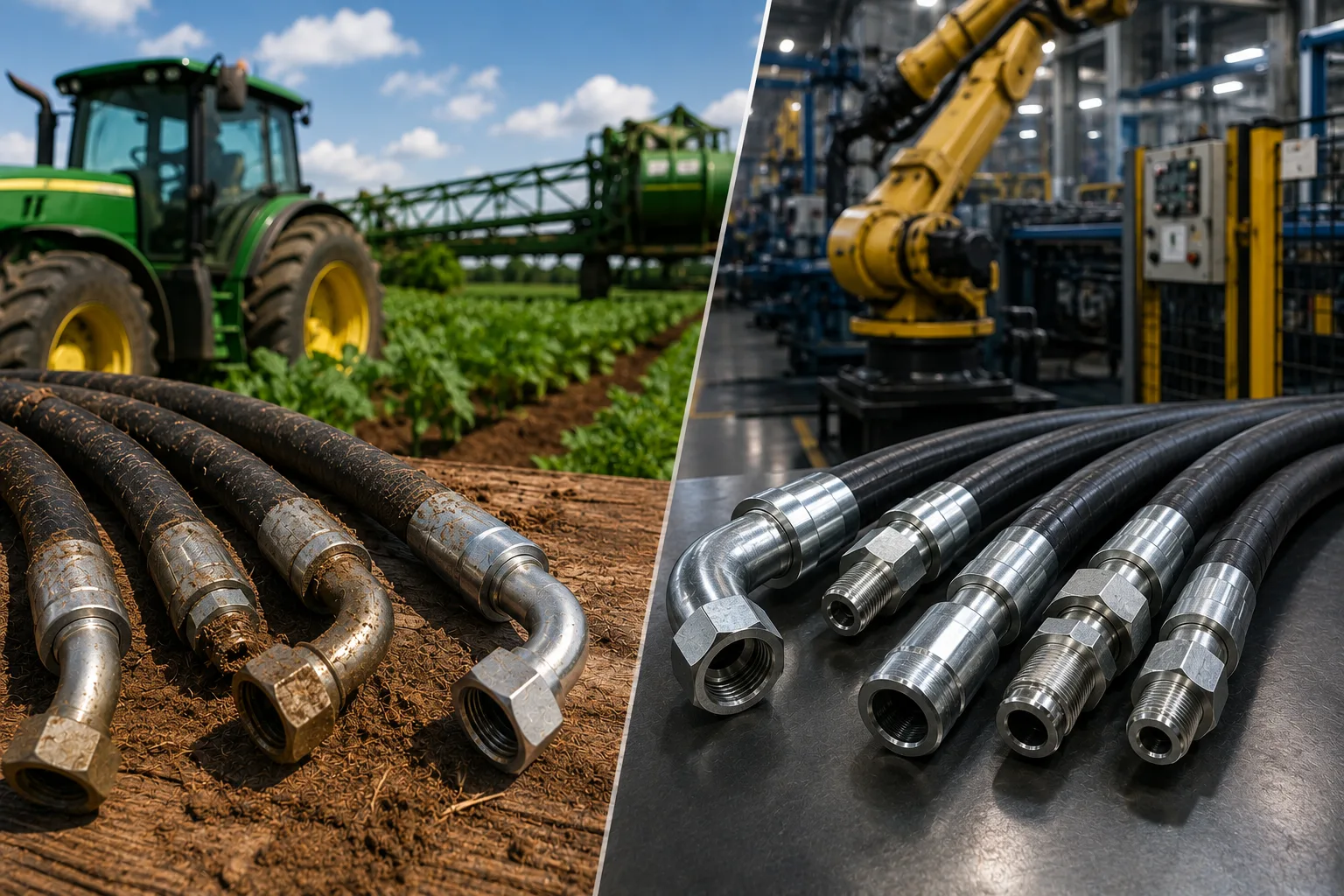 Mangueiras para Agricultura: O Que Muda em Relação à Indústria?